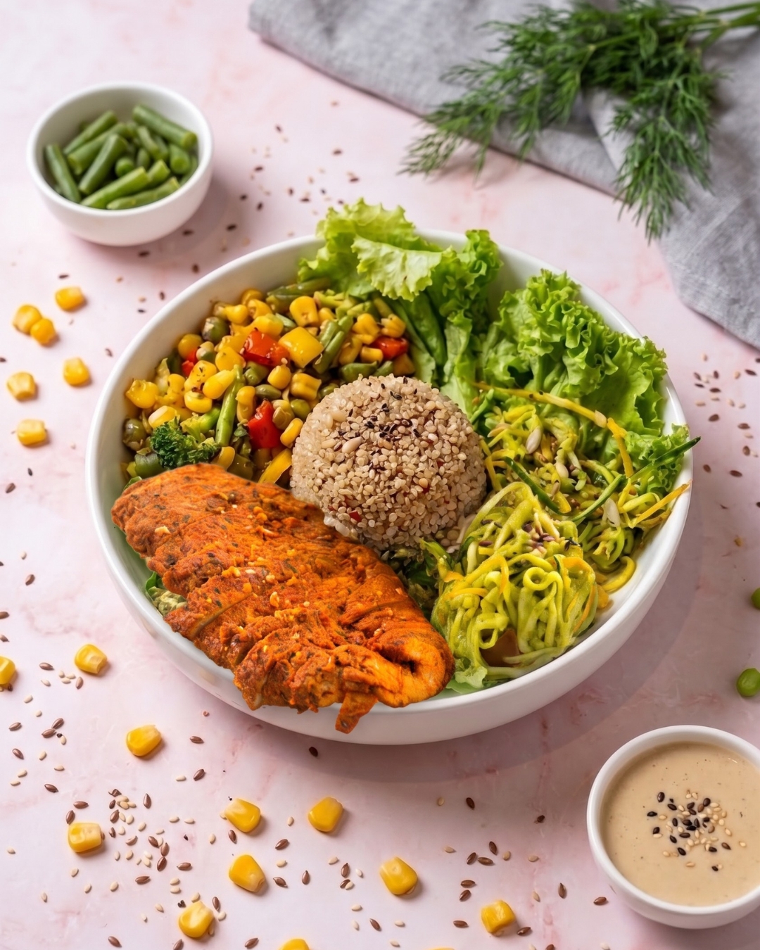 The Bali Buddha Bowl - Grilled Chicken